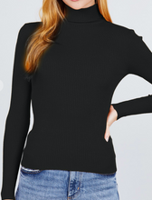 Load image into Gallery viewer, Black Turtle Neck
