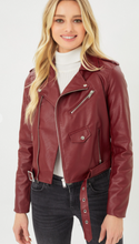 Load image into Gallery viewer, leather jacket
