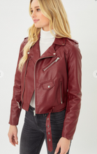 Load image into Gallery viewer, leather jacket
